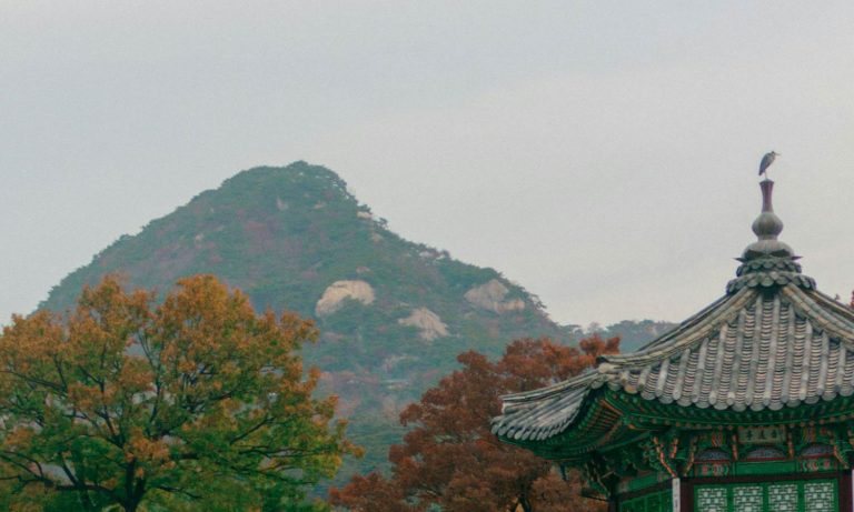 Bugaksan Mountain, Korea.
